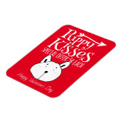 Puppy Kisses Valentine Kühlschrank Magnet (Linke Seite)