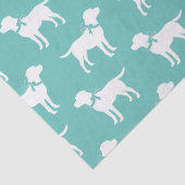 Puppy-Labrador-Hund Seidenpapier (Detail)