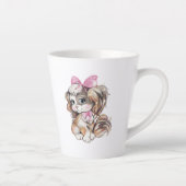 Puppy Latte Mug Milchtasse (Rechts)