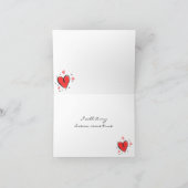 Puppy-Liebe-Karte mit mehreren Hunden Karte (Innenseite)