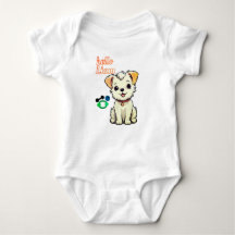 Puppy Liebe Liam Baby Bodysuit.