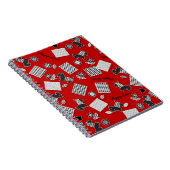 Puppy Liebe Scotty Terrier Red Notizblock (Rechte Seite)