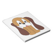 PUPPY LONG EARS NOTIZBLOCK (angewinkelt)