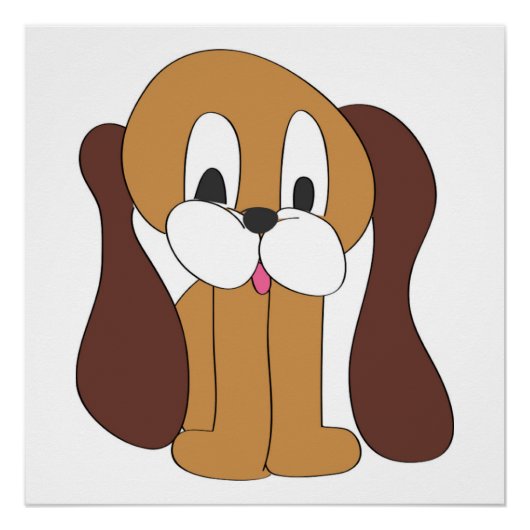 PUPPY LONG EARS POSTER (Vorderseite)