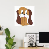 PUPPY LONG EARS POSTER (Heimbüro)