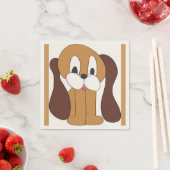 PUPPY LONG EARS SERVIETTE (Beispiel)