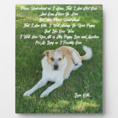 Puppy Love Fotoplatte (Vorderseite)