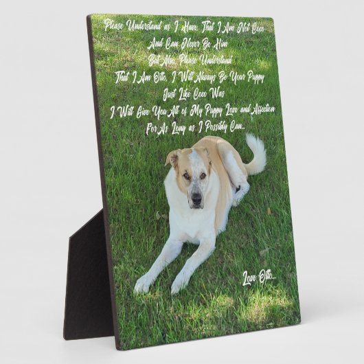 Puppy Love Fotoplatte (Seite)