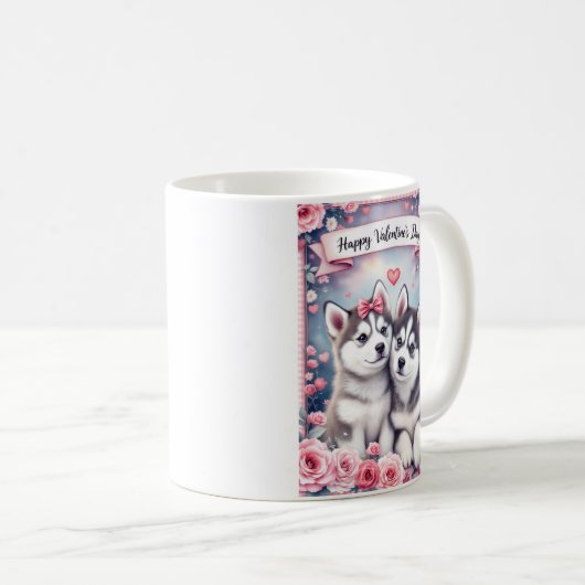 Puppy Love Kaffeetasse (VorderseiteRechts)