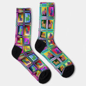 Puppy Love  Multicolored Socken (Rechts)