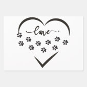 PUPPY LOVER GESCHENKPAPIER SET (Vorderseite 3)