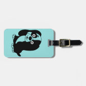 Puppy Luggage Tag Gepäckanhänger (Vorderseite horizontal)