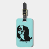 Puppy Luggage Tag Gepäckanhänger (Vorderseite vertikal)