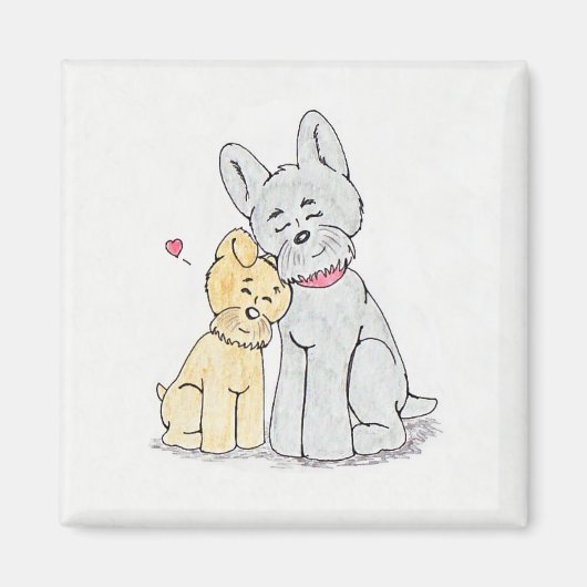 Puppy Luv Magnet (Vorne)