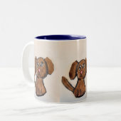 Puppy Luv Tasse (Vorderseite Links)