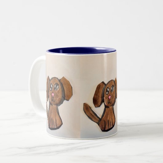 Puppy Luv Tasse (Vorderseite Links)