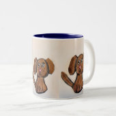 Puppy Luv Tasse (VorderseiteRechts)