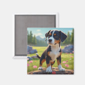 Puppy Magnet (Vorderseite/Rückseite)