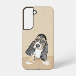 Puppy-Malerei im Basset-Hund - Original Hundeschic Samsung Galaxy Hülle