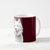 Puppy Mug - Samoyed Edition Kaffeetasse (VorderseiteRechts)