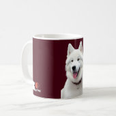 Puppy Mug - Samoyed Edition Kaffeetasse (Vorderseite Links)