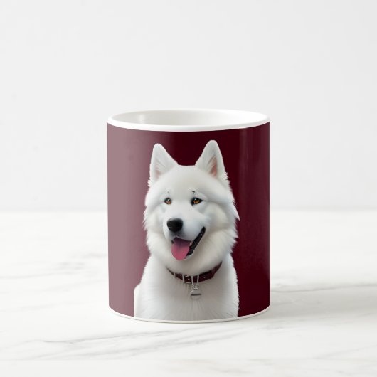 Puppy Mug - Samoyed Edition Kaffeetasse (Mittel)