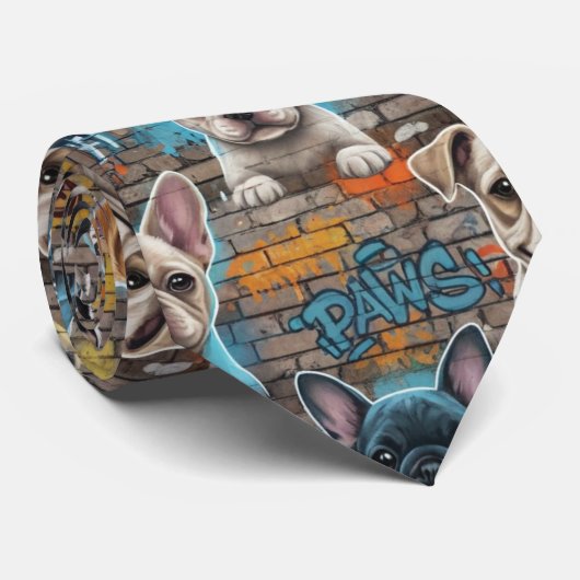 Puppy Neck Tie Krawatte (Gerollt)