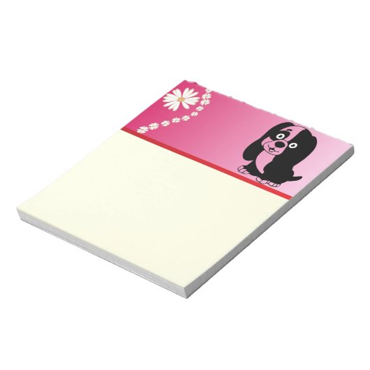 Puppy Notepad Notizblock (Rotiert)