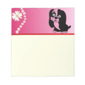 Puppy Notepad Notizblock (Vorderseite)