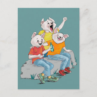 Puppy Pack Postkarte