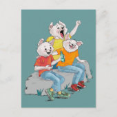 Puppy Pack Postkarte (Vorderseite)