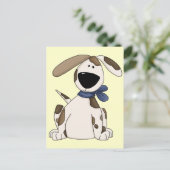 Puppy Pal Postkarte (Stehend Vorderseite)