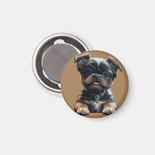 Puppy Palooza Magnet (Vorderseite/Rückseite)