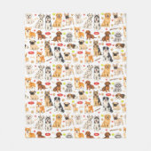 Puppy Pals Playground Fleecedecke (Vorderseite)