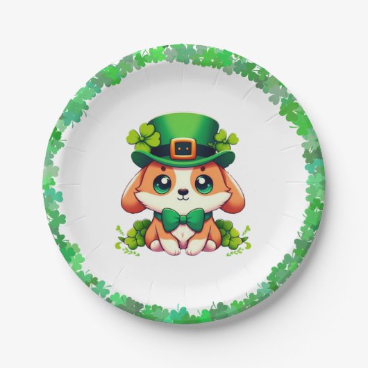 Puppy Pappteller (Vorderseite)