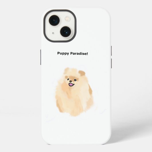 Puppy Paradise IPhone Case Hülle (Rückseite)