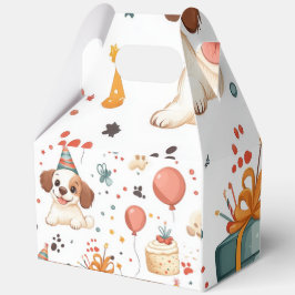 Puppy-Party-Geschenkboxen Geschenkschachtel