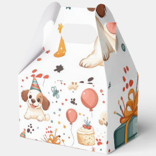 Puppy-Party-Geschenkboxen Geschenkschachtel
