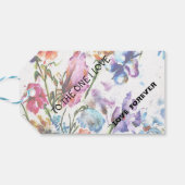 PUPPY PAW DRUCKEN | BLUME-GESCHWINDIGKEITSZEICHEN GESCHENKANHÄNGER (Rückseite Horizontal)