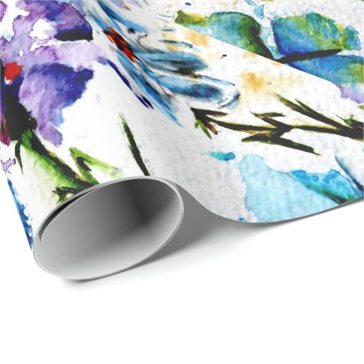 PUPPY PAW DRUCKEN | WRAPPING PAPIER GESCHENKPAPIER (Rolleneckpunkt)