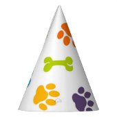 Puppy Paw Prints Partyhütchen (Links)