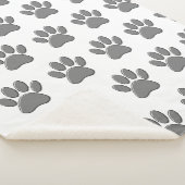 Puppy Paw Prints Sherpadecke (3/4)