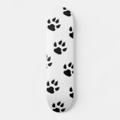 Puppy Paw Prints Skateboard (Vorderseite)