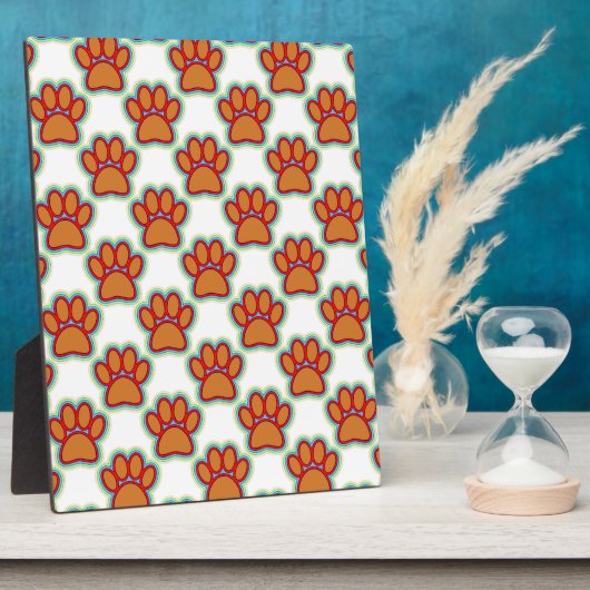 Puppy Paws Fotoplatte (Seite)