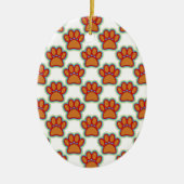 Puppy Paws Keramik Ornament (Vorne)