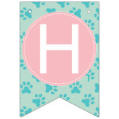 Puppy Pawty Birthday Party Banner (Zweite Fahne)