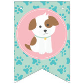 Puppy Pawty Birthday Party Banner (Erste Fahne)