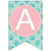 Puppy Pawty Birthday Party Banner (Dritte Fahne)