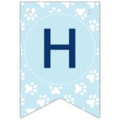 Puppy Pawty Birthday Party buntblanke Banner (Zweite Fahne)