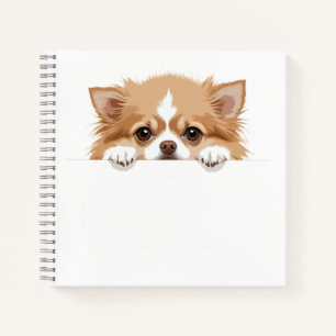 Puppy Peking Niedlich Adorable Funny Animal Cartoo Notizblock